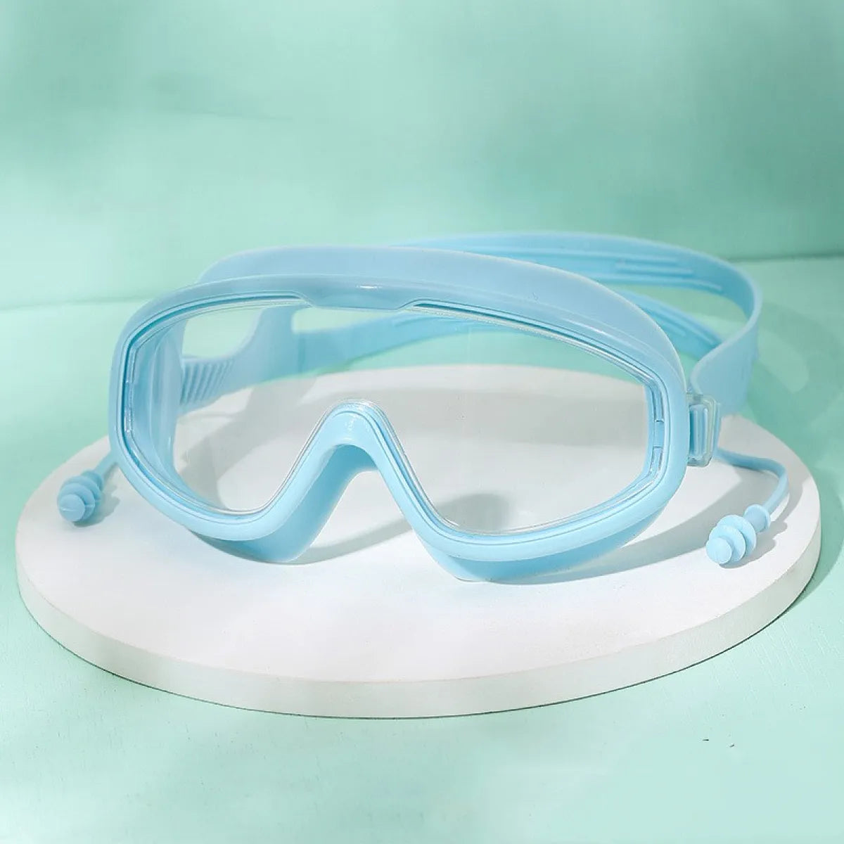 Waterproof Anti-Fog Large Frame Swimming Goggles