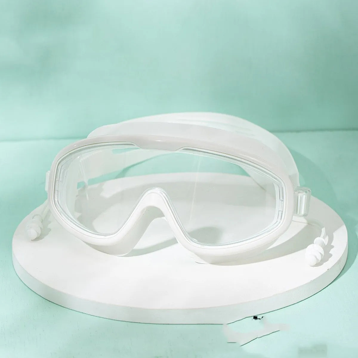 Waterproof Anti-Fog Large Frame Swimming Goggles